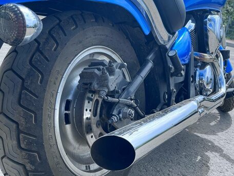 2007 Kawasaki VN900 Vulcan, синий, 370000 рублей, вид 1