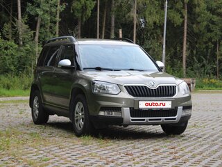 2014 Skoda Yeti I Рестайлинг, зелёный, 1000000 рублей, вид 2