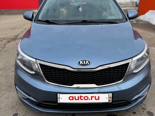 2016 Kia Rio III Рестайлинг, голубой, 1200000 рублей, вид 2