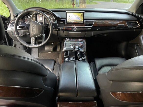 2014 Audi A8 Long III (D4) Рестайлинг, чёрный, 2150000 рублей - вид 13