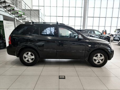 2008 Kia Sorento I Рестайлинг, чёрный, 460000 рублей, вид 4