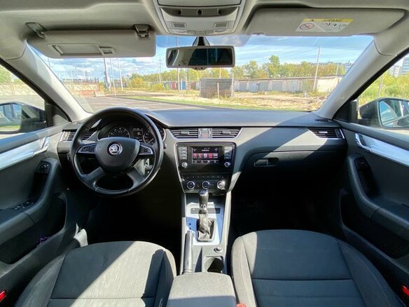 2015 Skoda Octavia III (A7), чёрный, 1150000 рублей - вид 12
