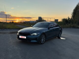 2020 BMW 3 серии 318d VII (G2x), синий, 3900000 рублей, вид 2