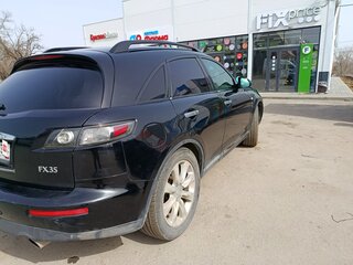 2007 Infiniti FX35 I (S50) Рестайлинг, чёрный, 950000 рублей, вид 4
