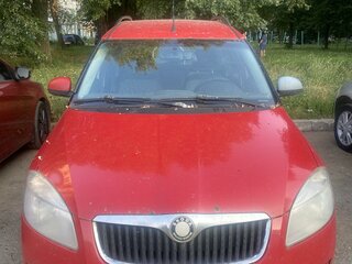 2010 Skoda Roomster I Рестайлинг, красный, 270000 рублей, вид 1