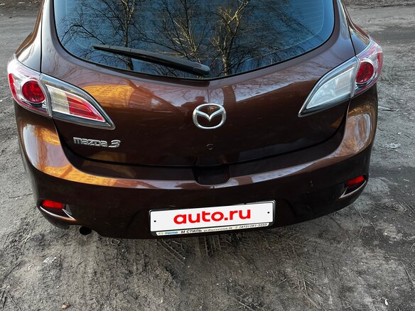 2012 Mazda 3 II (BL) Рестайлинг, коричневый, 852000 рублей - вид 2