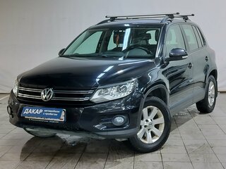 2013 Volkswagen Tiguan I Рестайлинг, чёрный, 1190000 рублей, вид 1