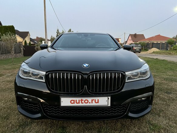 2018 BMW 7 серии Long 740Li VI (G11/G12), чёрный, 2847840 рублей - вид 2