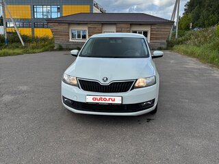 2019 Skoda Rapid I Рестайлинг, белый, 945000 рублей, вид 3