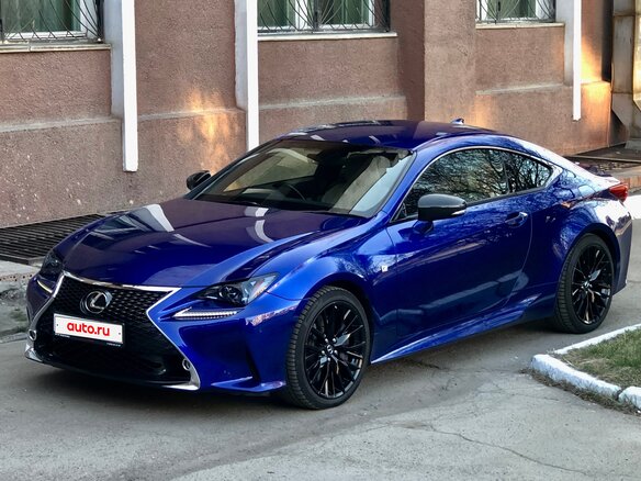 2015 Lexus RC 200t I, синий, 3100000 рублей - вид 1