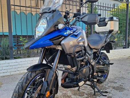 2019 Suzuki V-Strom 1000, синий, 850000 рублей, вид 5