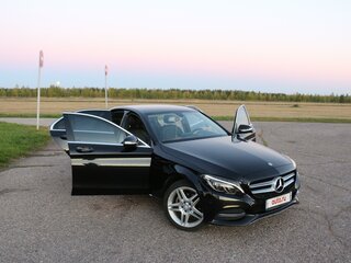 2014 Mercedes-Benz C-Класс 180 IV (W205), чёрный, 1700000 рублей, вид 3