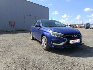 2025 Lada (ВАЗ) Vesta I Рестайлинг (NG), синий, 1500000 рублей, вид 2