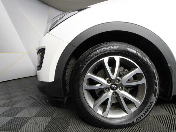 2014 Hyundai Santa Fe III, белый - вид 6