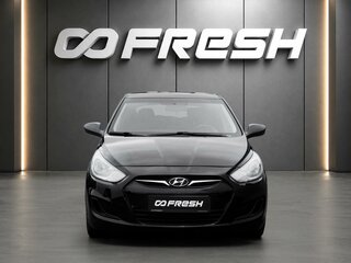 2011 Hyundai Solaris I, чёрный, 799000 рублей, вид 3