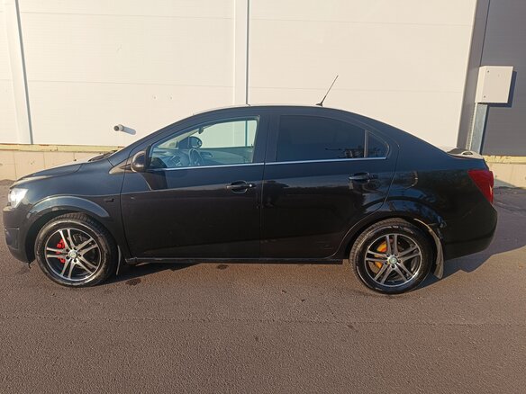 2013 Chevrolet Aveo II, чёрный, 560000 рублей - вид 7