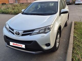 2013 Toyota RAV4 IV (XA40), белый, 1640000 рублей, вид 1