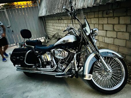 2003 Harley-Davidson Heritage Classic, чёрный, 725000 рублей, вид 5