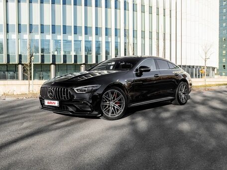 2022 Mercedes-Benz AMG GT 4-Door Coupe 43 I, чёрный, 9900000 рублей, вид 3