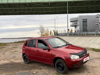 2010 Lada (ВАЗ) Kalina I, красный, 125000 рублей, вид 5