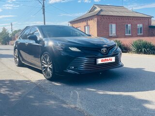 2018 Toyota Camry VIII (XV70), чёрный, 3100000 рублей, вид 5