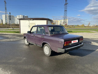 2004 Lada (ВАЗ) 2107, фиолетовый, 120000 рублей, вид 4