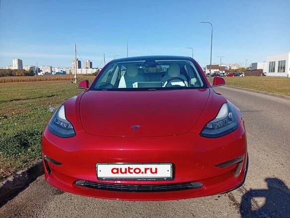 2018 Tesla Model 3 Performance I, красный, 1400000 рублей