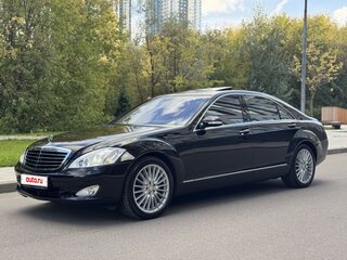 2007 Mercedes-Benz S-Класс 500 V (W221), чёрный, 4100000 рублей, вид 1