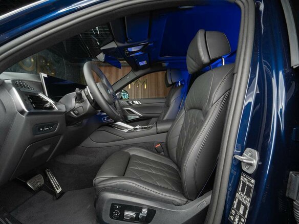 2026 BMW X6 40i III (G06) Рестайлинг, синий, 16590000 рублей - вид 8