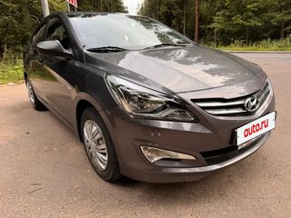 2014 Hyundai Solaris I Рестайлинг, серый, 950000 рублей, вид 1