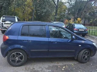 2008 Hyundai Getz I Рестайлинг, синий, 370000 рублей, вид 4