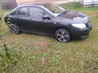 2008 Toyota Corolla X (E140, E150), чёрный, 750000 рублей, вид 2