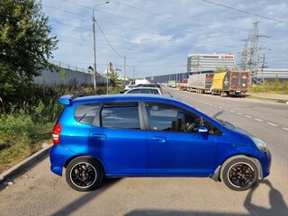 2007 Honda Jazz I Рестайлинг, синий, 555000 рублей, вид 5
