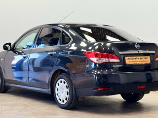 2014 Nissan Almera III (G15), чёрный, 670000 рублей, вид 3