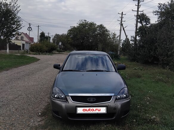 2008 Lada (ВАЗ) Priora I, серый, 165000 рублей - вид 5