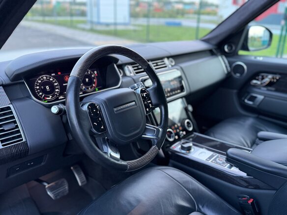 2019 Land Rover Range Rover IV Рестайлинг, серый, 6890000 рублей - вид 13
