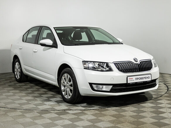 2016 Skoda Octavia III (A7), белый, 1149700 рублей - вид 2