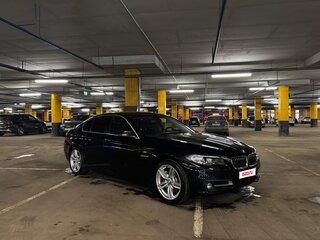 2013 BMW 5 серии 530d xDrive VI (F10/F11/F07) Рестайлинг, чёрный, 2600000 рублей, вид 3