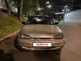 1995 Hyundai Accent I, серебристый, 210000 рублей, вид 2