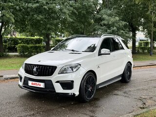 2012 Mercedes-Benz M-Класс AMG 63 AMG III (W166), белый, 2200000 рублей, вид 1