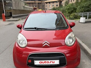 2010 Citroen C1 I Рестайлинг, красный, 250000 рублей, вид 3