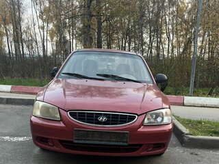 2006 Hyundai Accent ТагАЗ II, красный, 320000 рублей, вид 1