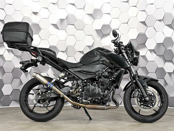 2021 Kawasaki Z 400, чёрный, 575000 рублей - вид 2