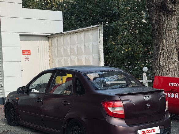 2012 Lada (ВАЗ) Granta I, пурпурный, 250000 рублей - вид 10