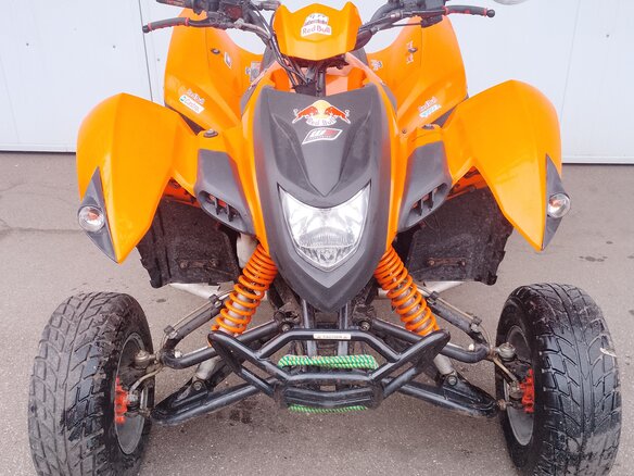 2014 Adly Hurricane 500S, оранжевый, 410000 рублей - вид 7