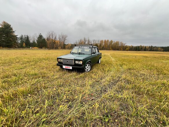 1997 Lada (ВАЗ) 2107, зелёный, 130000 рублей - вид 2
