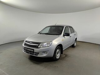 2014 Lada (ВАЗ) Granta I, серебристый, 325000 рублей, вид 1