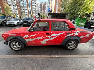 2006 Lada (ВАЗ) 2107, пурпурный, 250000 рублей, вид 1
