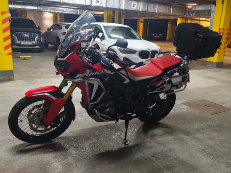2016 Honda CRF 1000L Africa Twin, красный, 1150000 рублей, вид 3