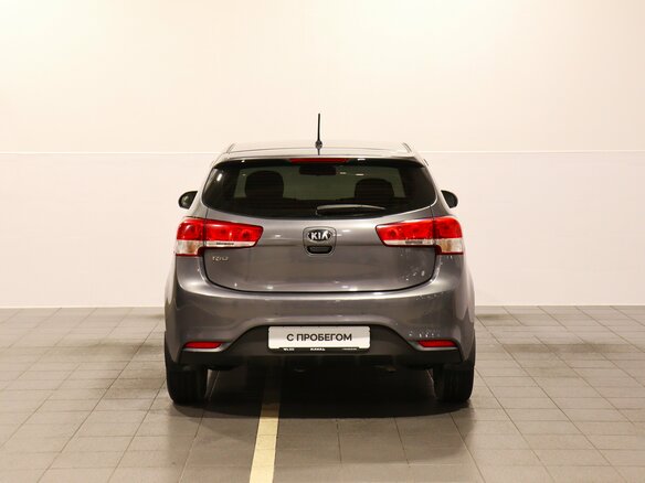 2016 Kia Rio III Рестайлинг, серый, 1140000 рублей - вид 6